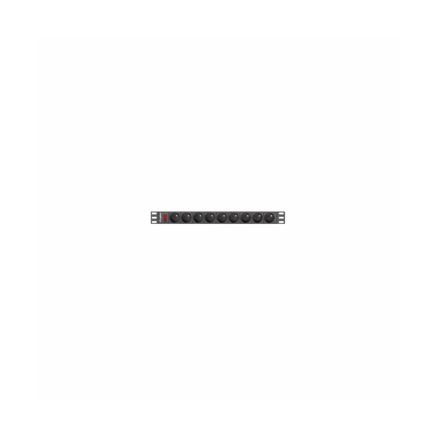 Lanberg PDU-09E-0300-BK PDU 1U 1