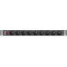 Lanberg PDU-09E-0300-BK PDU 1U 1