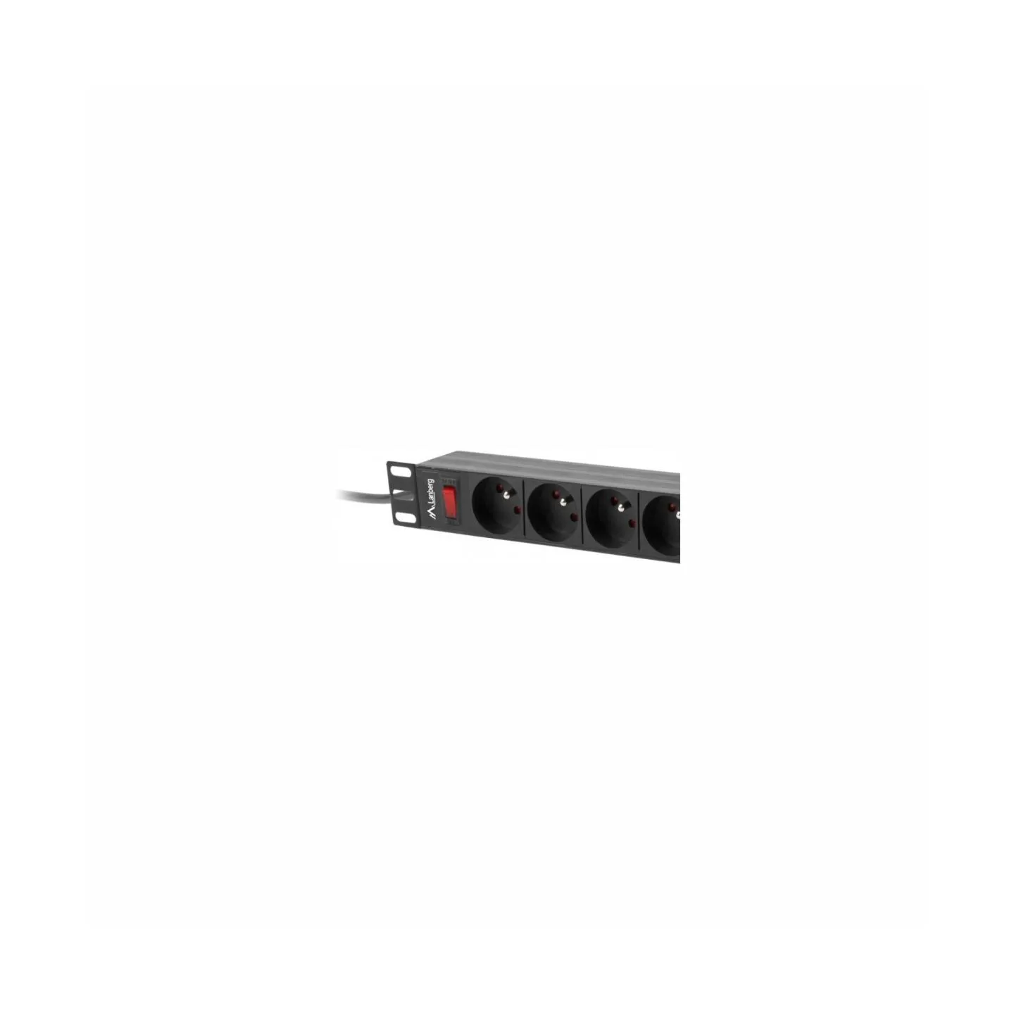 Lanberg PDU-09E-0300-BK PDU 1U 1