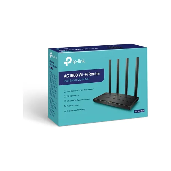 Tp-Link Archer C80 AC1900 WiFi Router