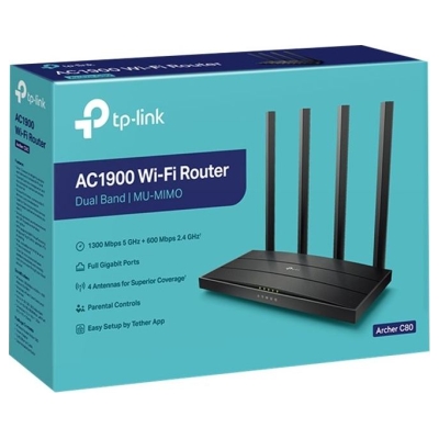 Tp-Link Archer C80 AC1900 WiFi Router