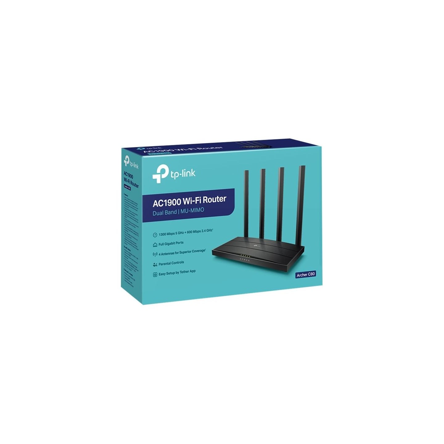 Tp-Link Archer C80 AC1900 WiFi Router
