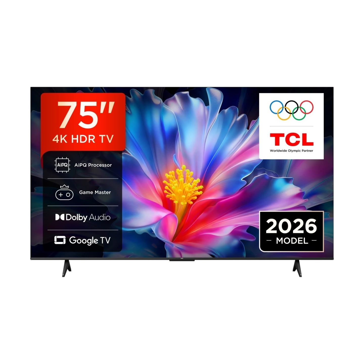 TCL TV Set|TCL|75 "|4K Ultra HD|3840 x 2160 pixels|Flat|16:9|QLED|75P6L