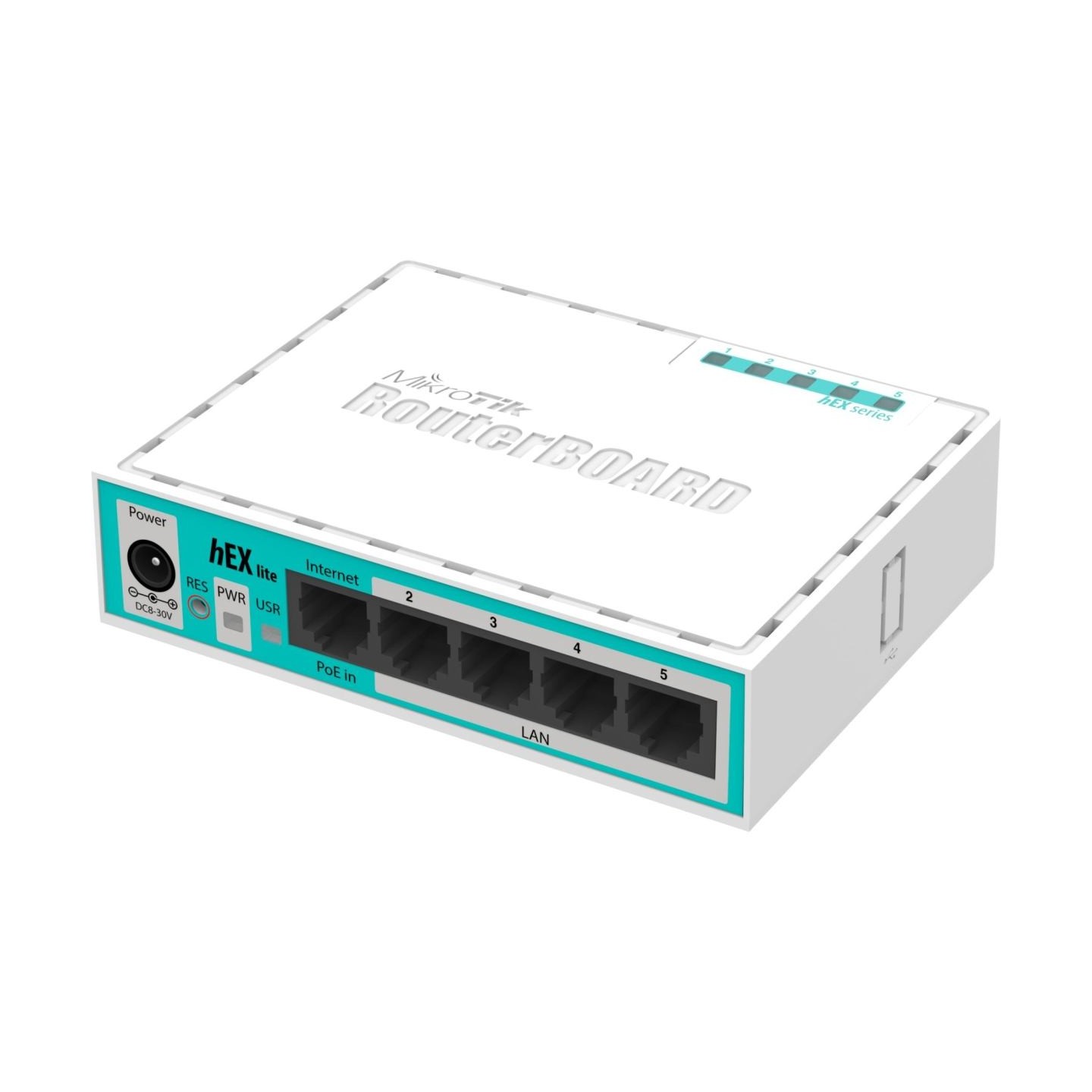 Mikrotik RB750r2 hEX lite Router 5x RJ45