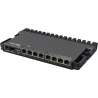 Mikrotik Wired Ethernet Router RB5009UG+S+IN, Quad core 1.4 GHz CPU, 1xSFP+, 7xGigabit LAN, 1x2.5G LAN, 1xUSB, Can be powered in