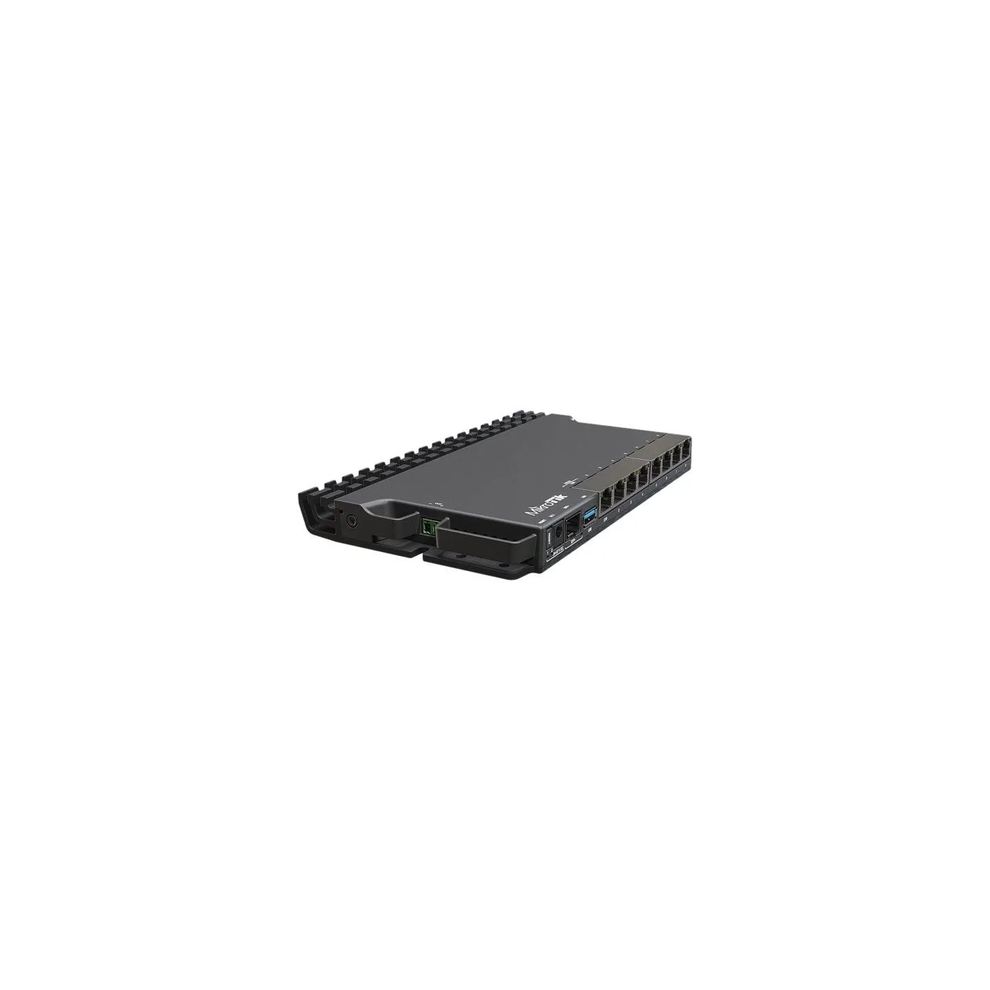 Mikrotik Wired Ethernet Router RB5009UG+S+IN, Quad core 1.4 GHz CPU, 1xSFP+, 7xGigabit LAN, 1x2.5G LAN, 1xUSB, Can be powered in
