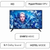 Manta MATV002LHN32 32" LED HD TV with S2 Tuner, DVBT2, HEVC/265, USB, ARC, HDMI, CI+, Slim Design, B