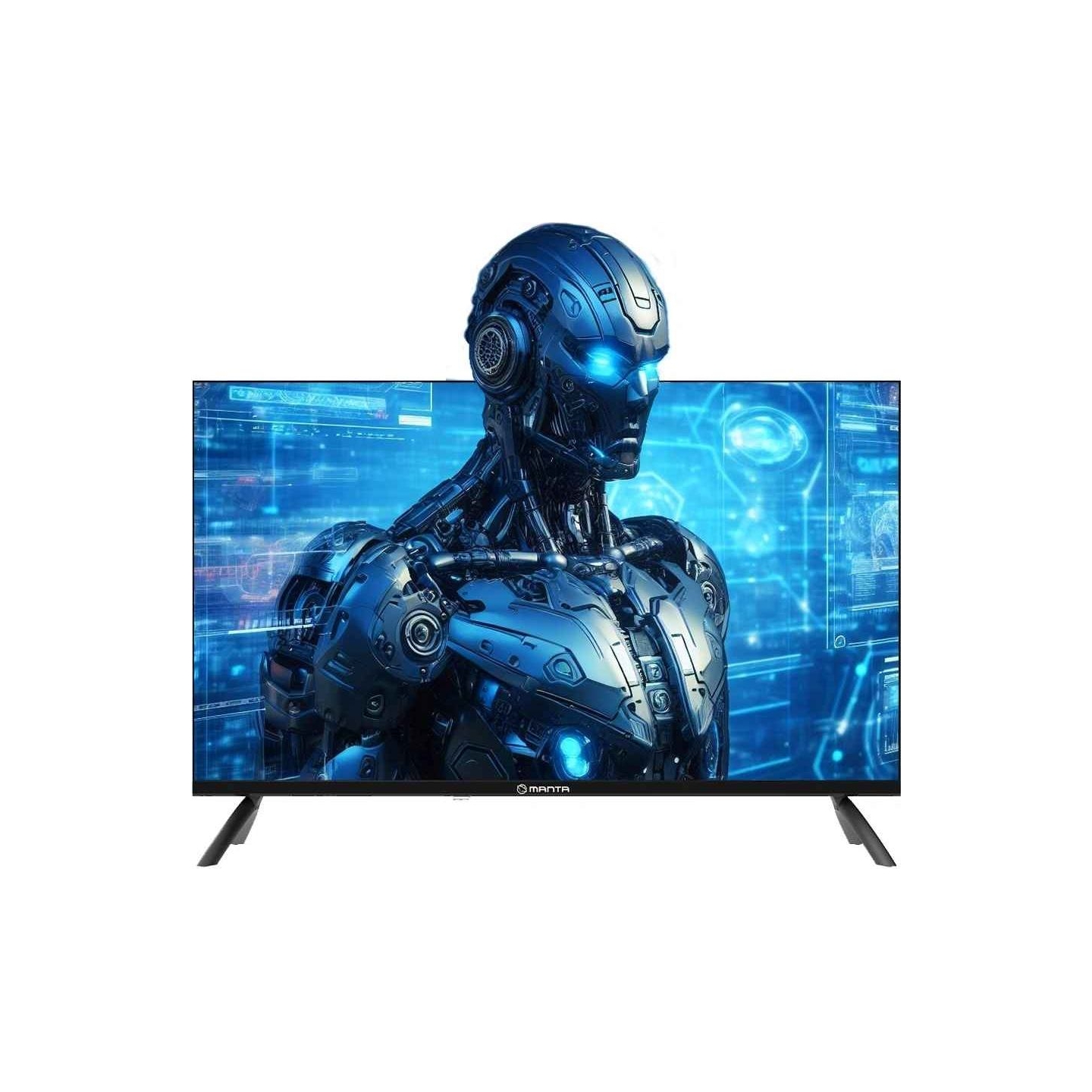 Manta MATV002LHN32 32" LED HD TV with S2 Tuner, DVBT2, HEVC/265, USB, ARC, HDMI, CI+, Slim Design, B