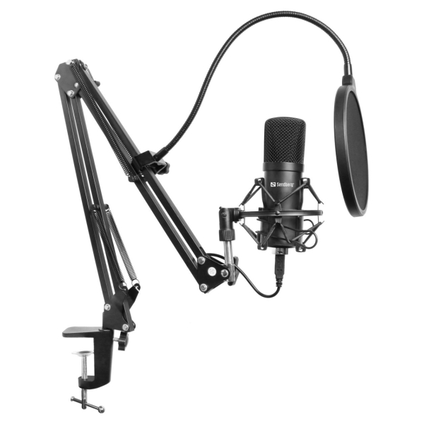 Sandberg Streamer USB Microphone Kit
