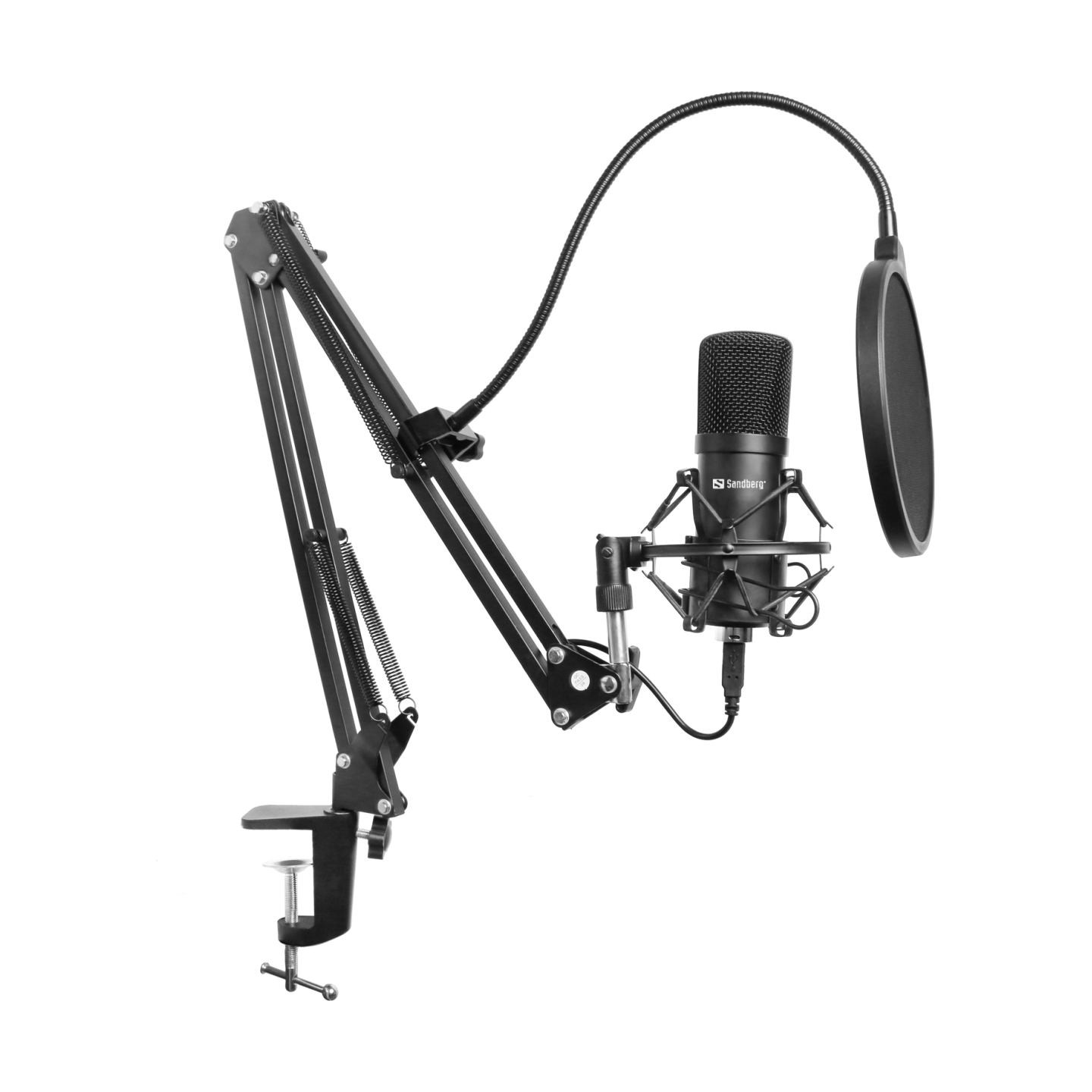 Sandberg 126-07 Streamer USB Microphone Kit