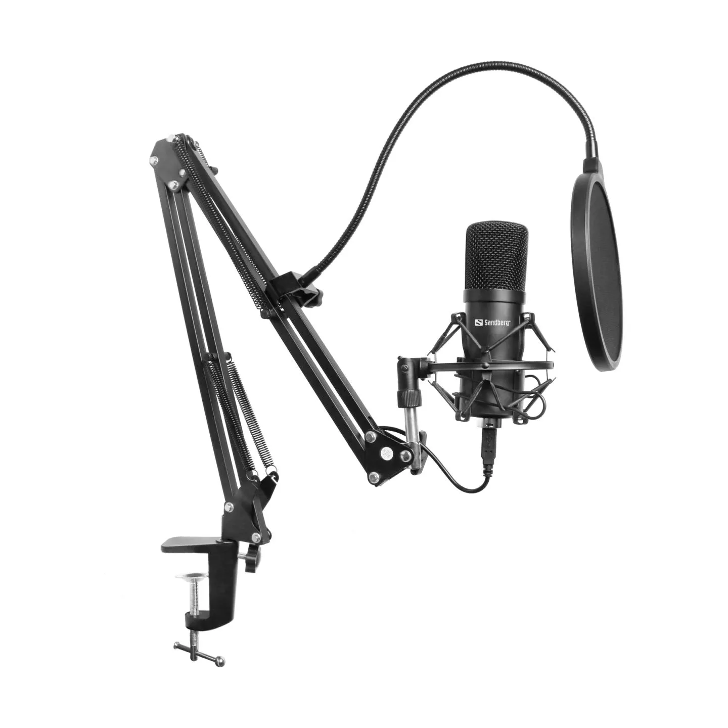 Sandberg Streamer USB Microphone Kit