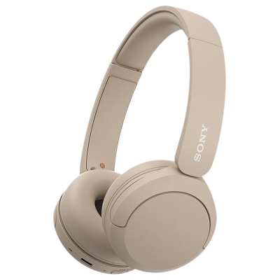 Sony WH-CH520 Headphones on-ear Beige