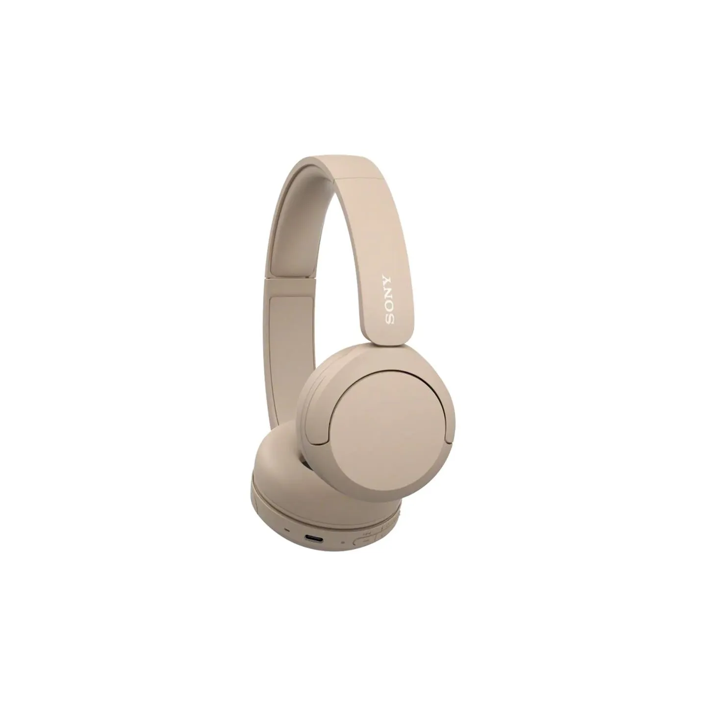Sony WH-CH520 Headphones on-ear Beige