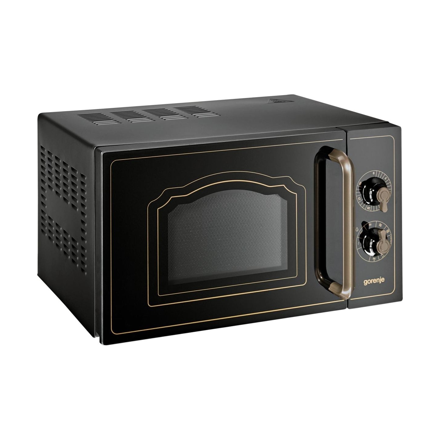Gorenje | Microwave oven with grill | MO4250CLB | Free standing | 20 L | 700 W | Grill | Black