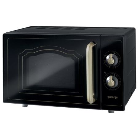 Gorenje | Microwave oven with grill | MO4250CLB | Free standing | 20 L | 700 W | Grill | Black