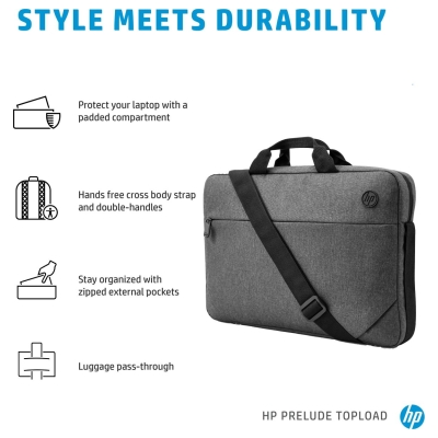 HP Prelude 15.6inch Top Load Bag