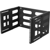 Lanberg Folding Bracket Wall-mount 19" 6U | FB01-5406-10B | Black