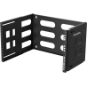 Lanberg Folding Bracket Wall-mount 19" 6U | FB01-5406-10B | Black