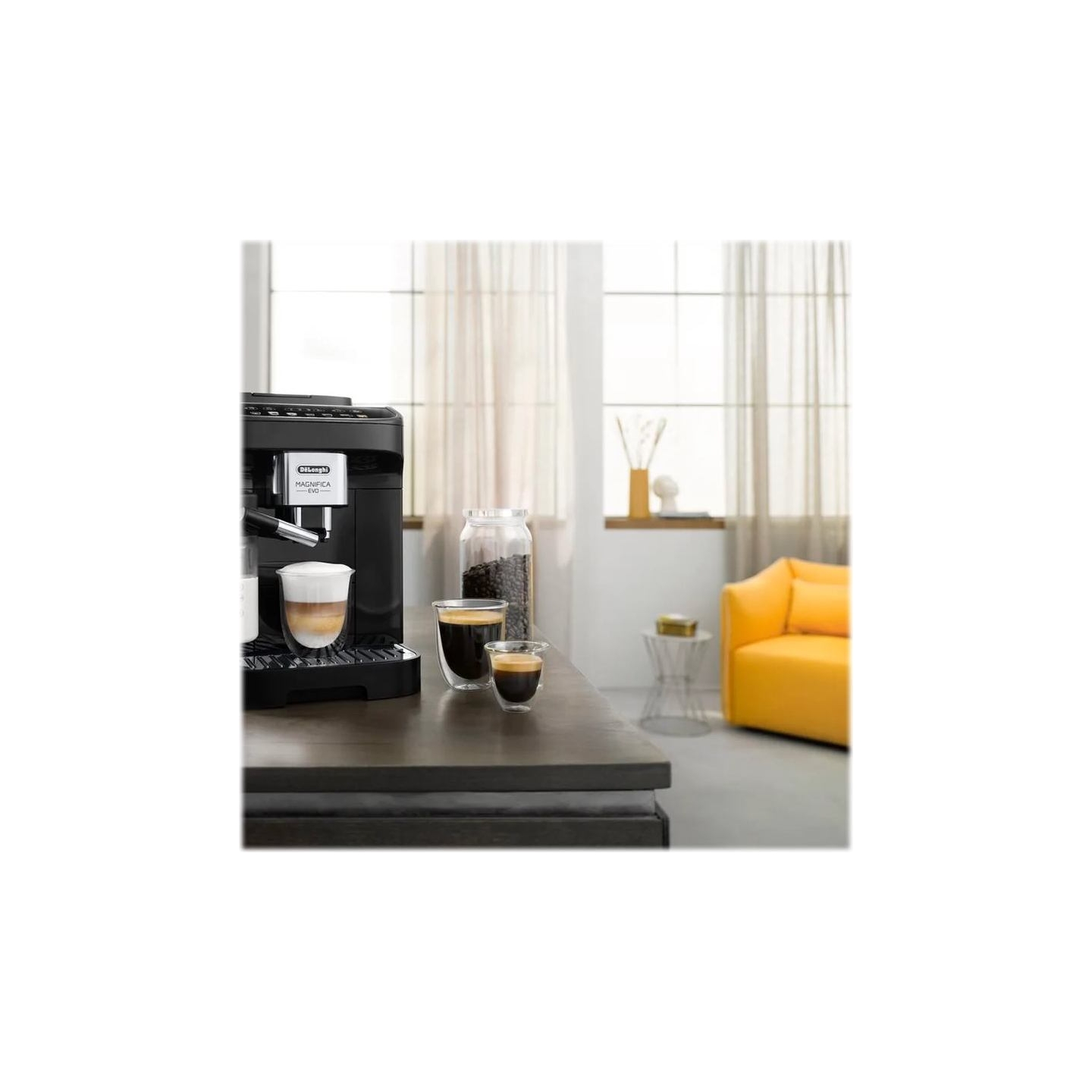 Delonghi | Automatic Coffee Maker | ECAM290.61.B Magnifica Evo | Pump pressure 15 bar | Built-in milk frother | Automatic | 1450