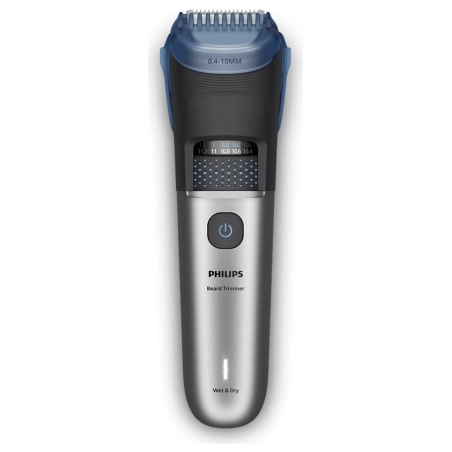 Philips | Beard Trimmer | BT7670/15 7000 Series | Cordless | Wet & Dry | Number of length steps 40 | Silver/Black