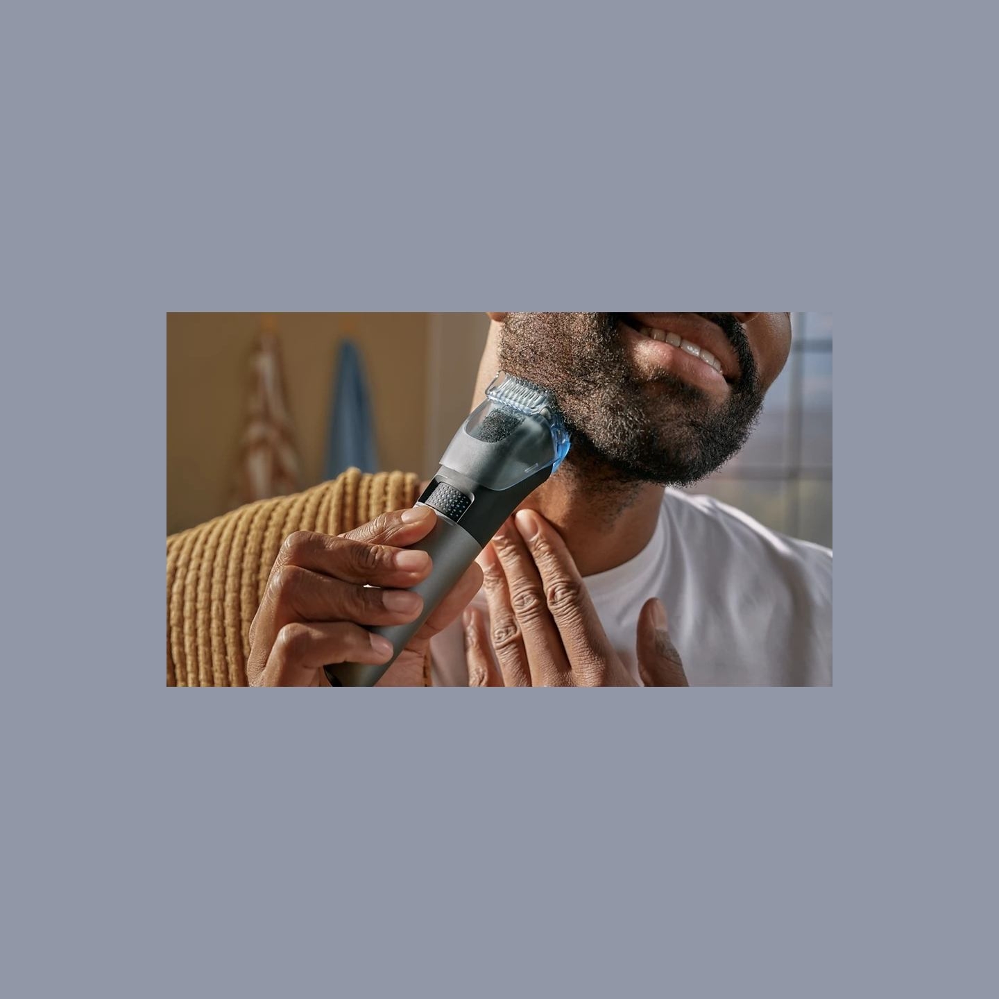 Philips | Beard Trimmer | BT7670/15 7000 Series | Cordless | Wet & Dry | Number of length steps 40 | Silver/Black