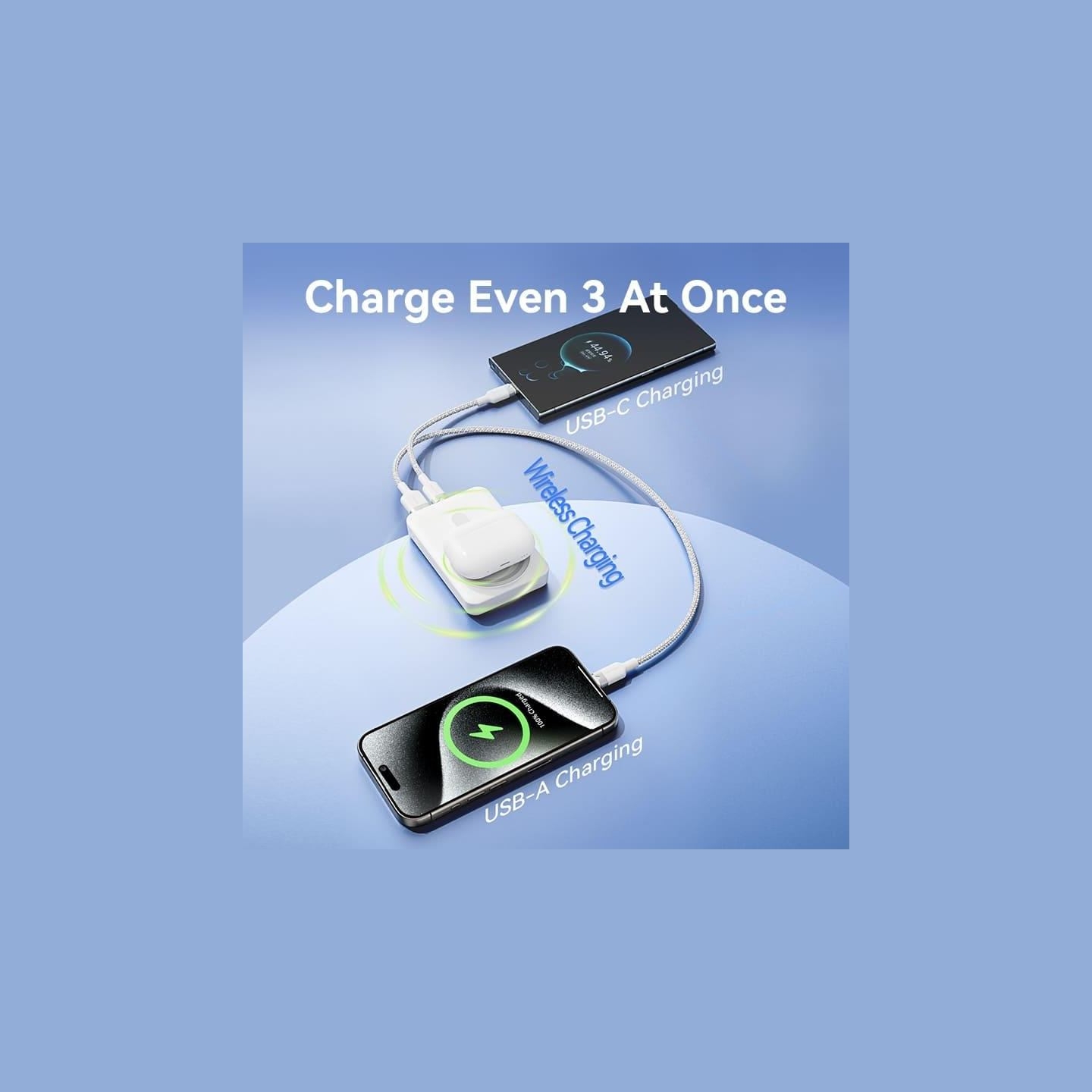 Vention POWER BANK WRL 10000MAH 22.5W/MAGNETIC BLACK FHTB0 VENTION
