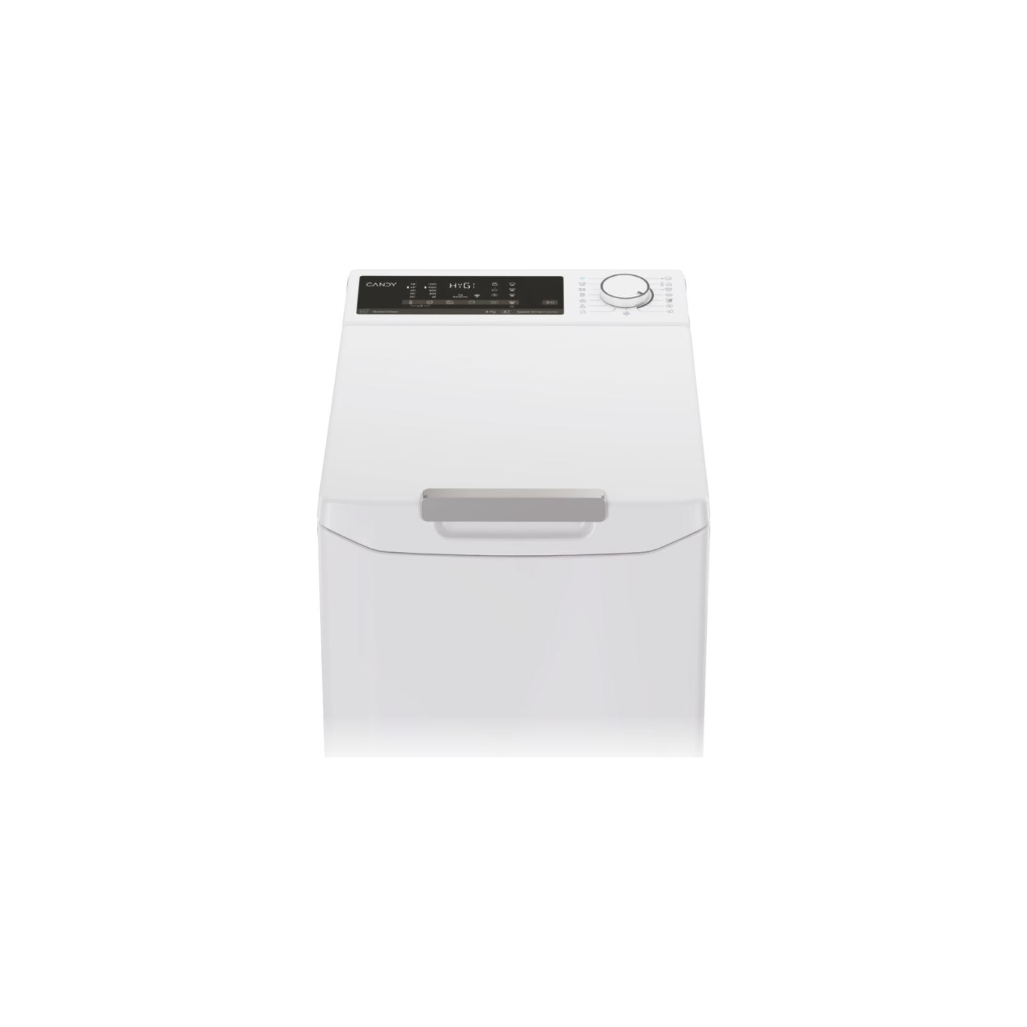 Candy | Washing Machine | TCA264TM5-S | Energy efficiency class A | Top loading | Washing capacity 6 kg | 1200 RPM | Depth 60 cm
