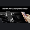 Tellur Gravity CMH20 Car Phone Holder Black
