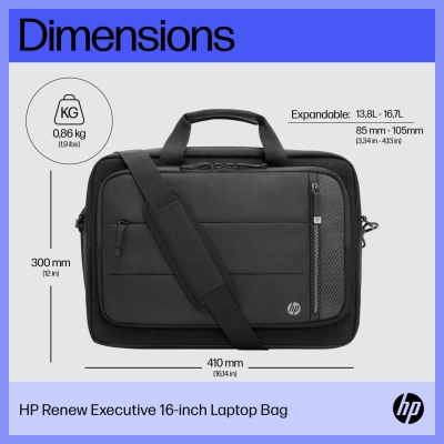 HP Rnw Exec 16i Laptop Bag