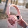 Tellur Feel Bluetooth Over-Ear Headphones Pink