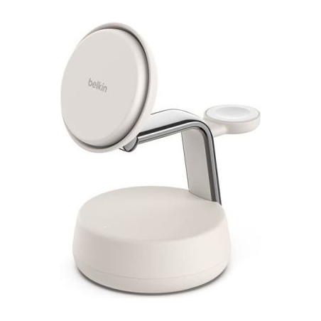 Belkin 3-in-1 Wireless magnetic charger Qi2 25W sand