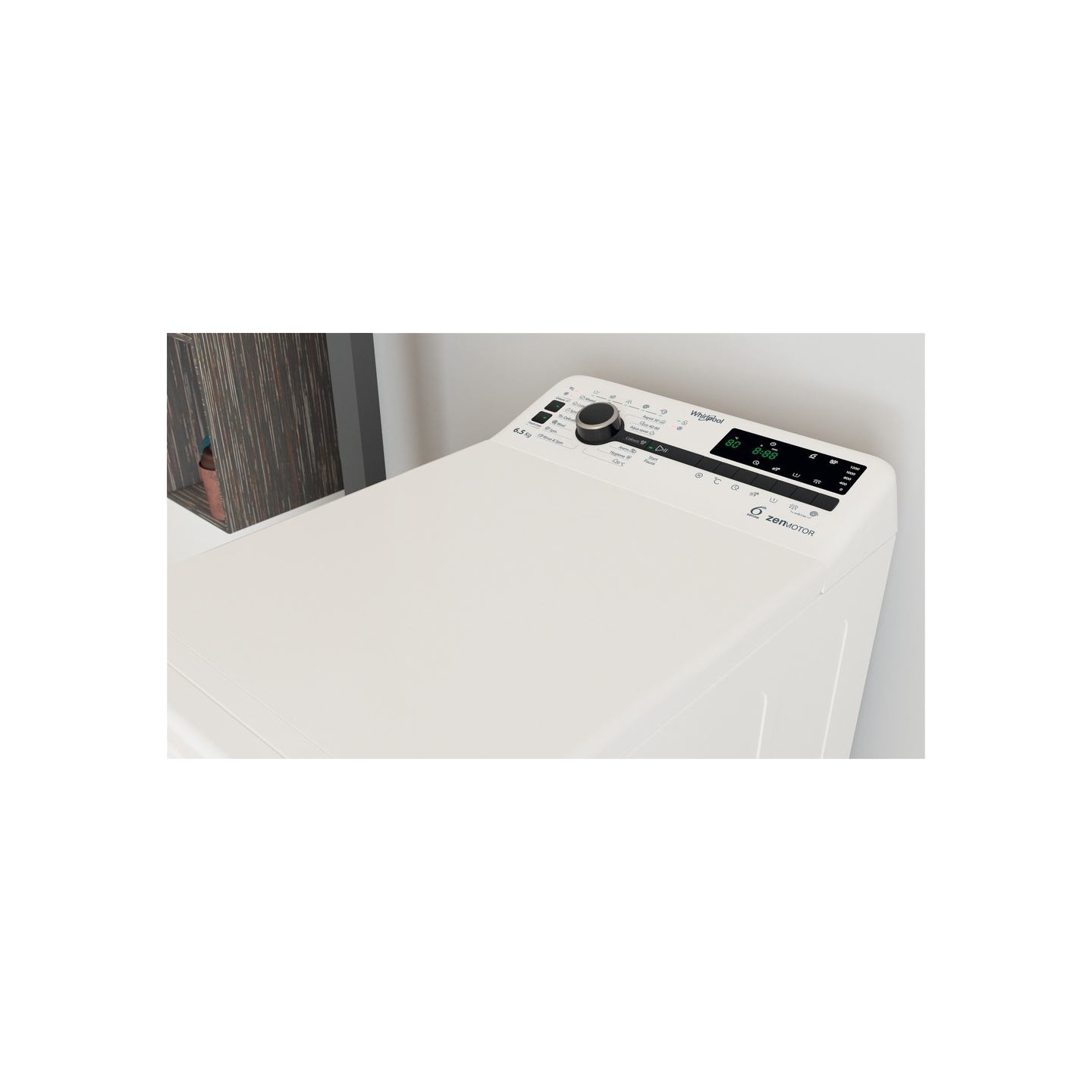 Whirlpool Washing Machine | TDLRB 65242BS EU/N | Energy efficiency class C | Top loading | Washing capacity 6.5 kg | 1200 RPM | 