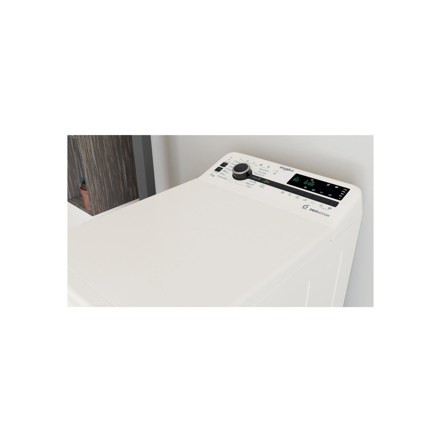 Whirlpool | Washing Machine | TDLRB 7232BS EU | Energy efficiency class D | Top loading | Washing capacity 7 kg | 1200 RPM | Dep