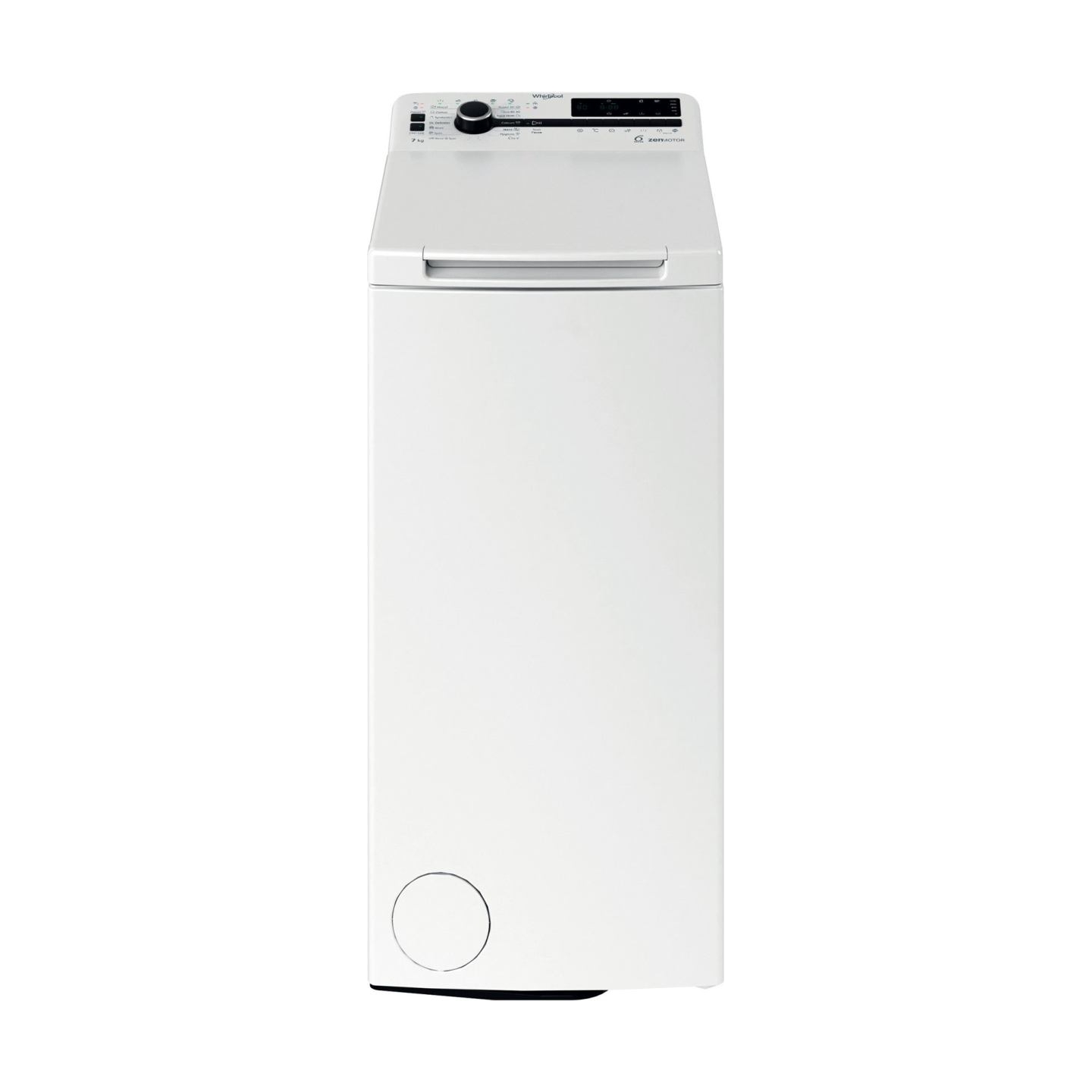 Whirlpool | Washing Machine | TDLRB 7232BS EU | Energy efficiency class D | Top loading | Washing capacity 7 kg | 1200 RPM | Dep