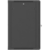 Lanberg Wall-Mounted Rack Cabinet 19 inches 18U 600x600 black metal door (flat pack)
