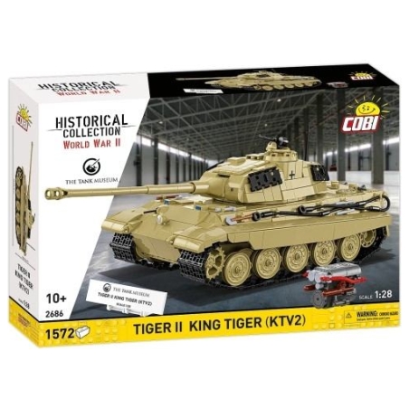 Cobi Klocki Blocks Tiger II King Tiger KTV2 1572 pieces