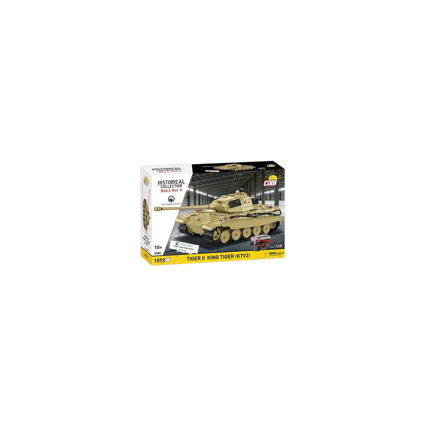 Cobi Klocki Blocks Tiger II King Tiger KTV2 1572 pieces