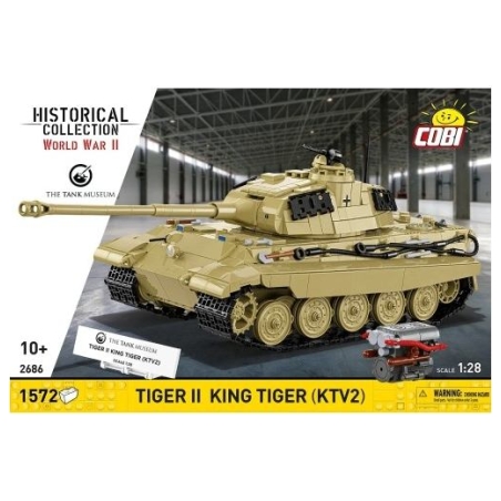 Cobi Klocki Blocks Tiger II King Tiger KTV2 1572 pieces