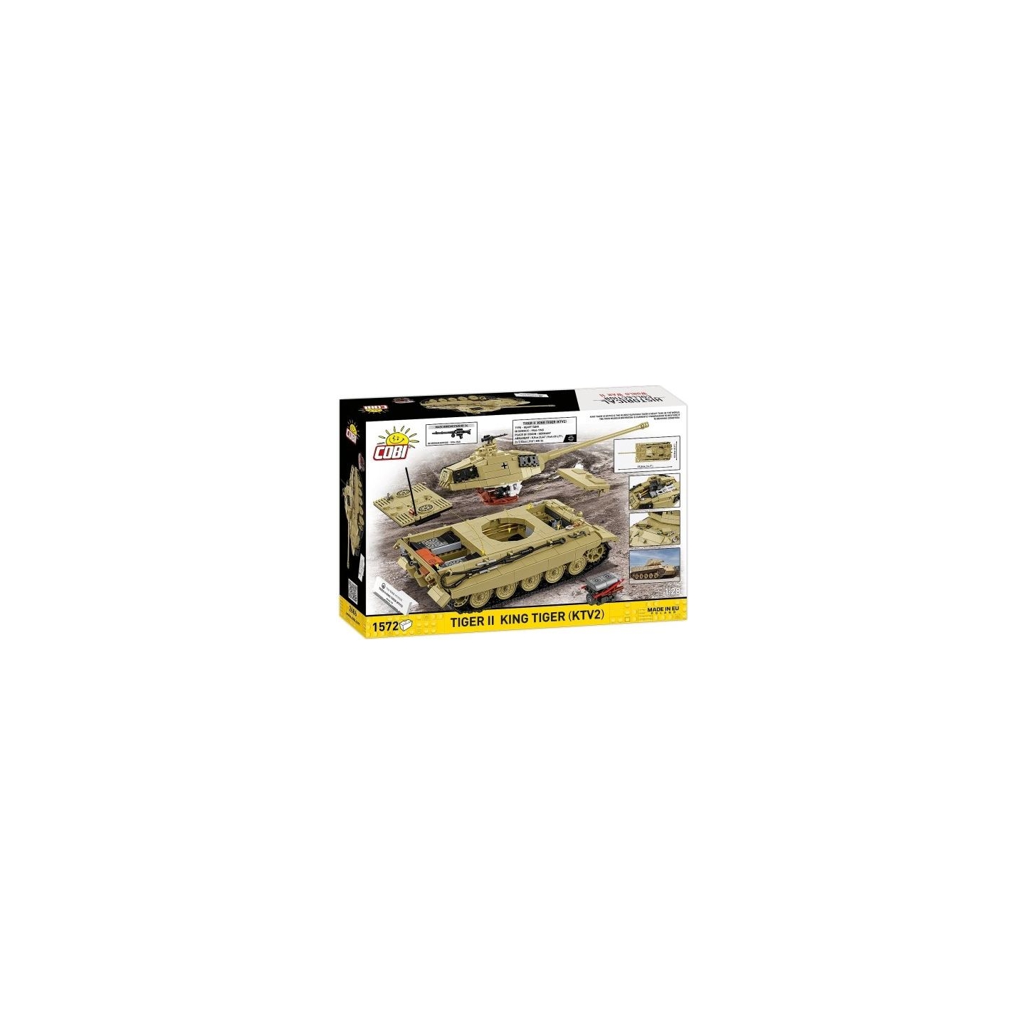Cobi Klocki Blocks Tiger II King Tiger KTV2 1572 pieces