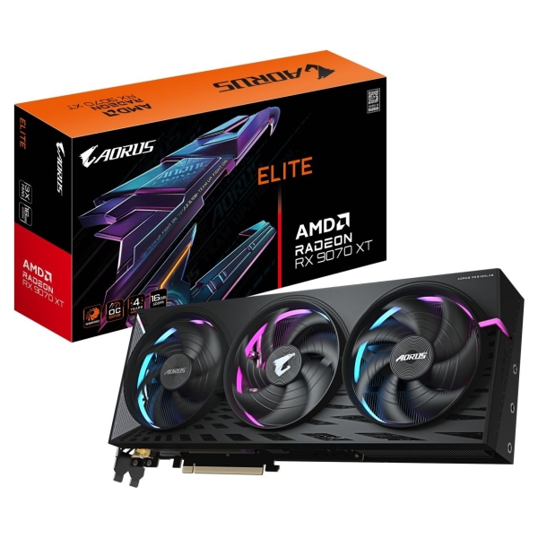 Gigabyte AORUS RX9070XT ELITE 16GB