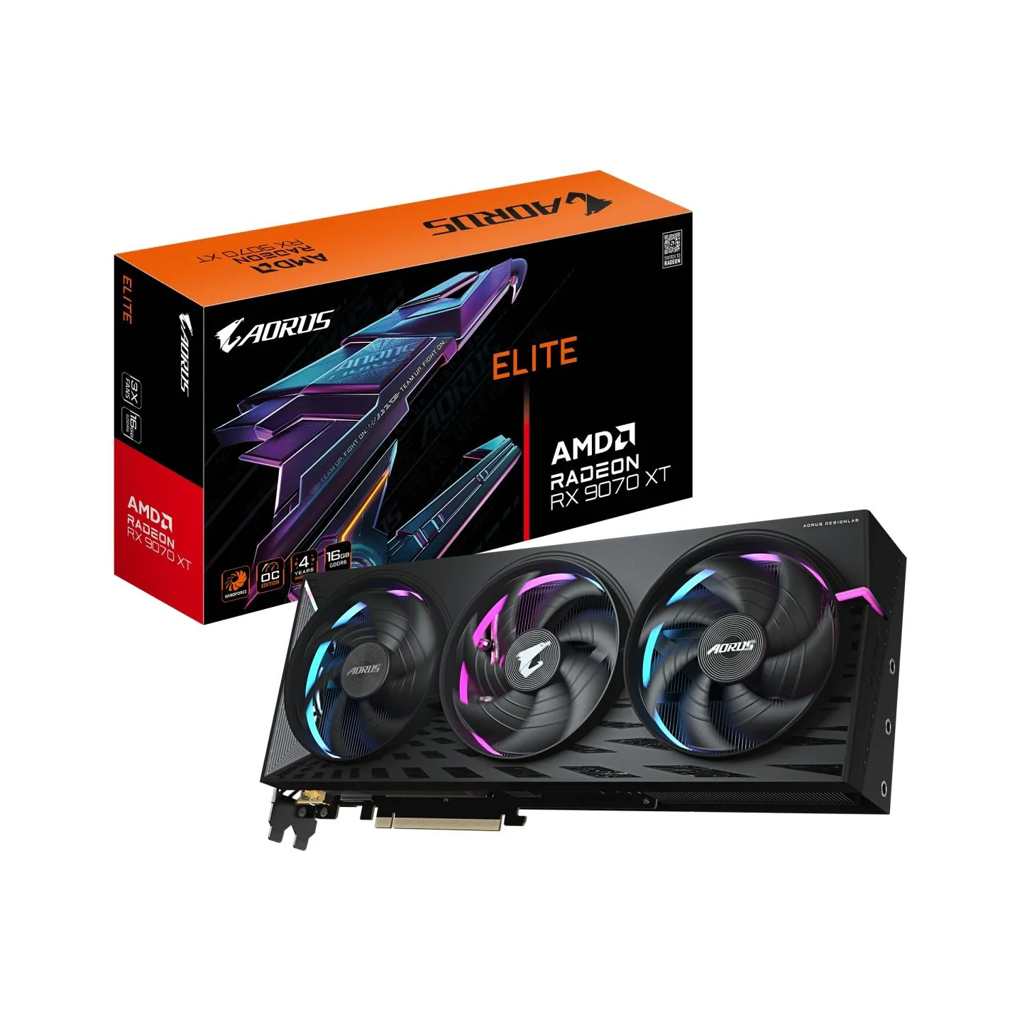 Gigabyte AORUS RX9070XT ELITE 16GB