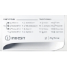 Indesit | Washing machine | MTWE 71252 WK EE | Energy efficiency class E | Front loading | Washing capacity 7 kg | 1200 RPM | De