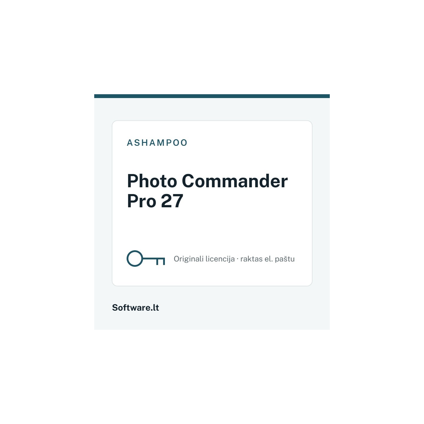 Ashampoo Photo Commander Pro 27 – 1 computer, Perpetual licence