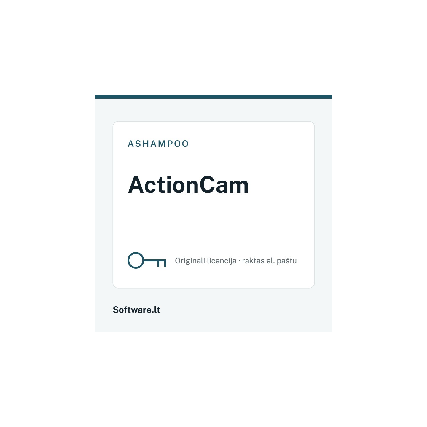 Ashampoo ActionCam – 1 datoram, Beztermiņa licence
