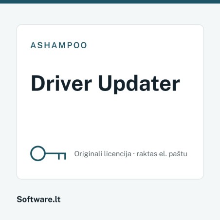 Ashampoo Driver Updater – 3 computers, 1 year