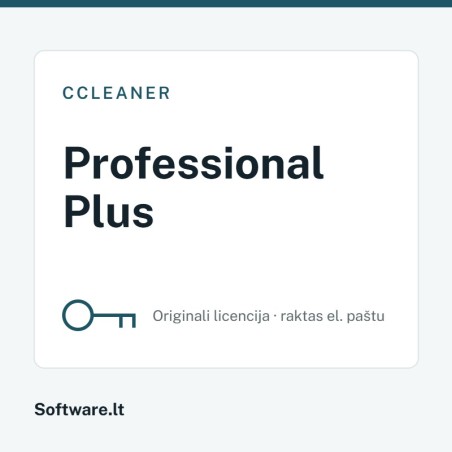 CCleaner Professional Plus – 3 ierīcēm, 3 gadi