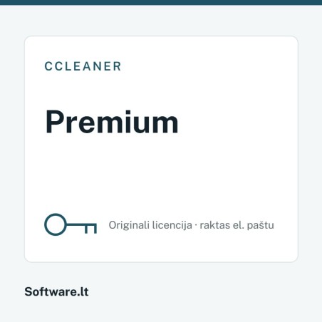 CCleaner Premium – 5 devices, 1 year