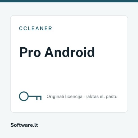 CCleaner Pro Android – 1 device, 1 year