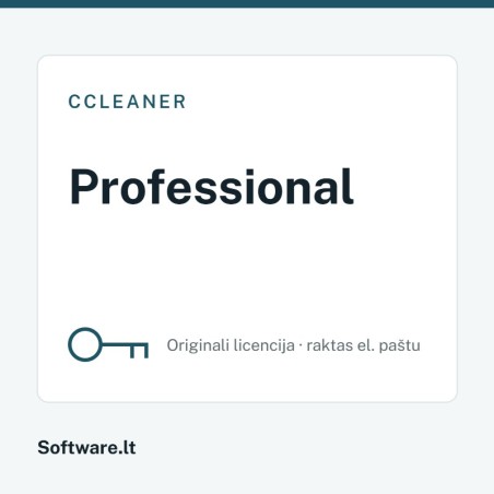 CCleaner Professional – 1 datoram, 3 gadi