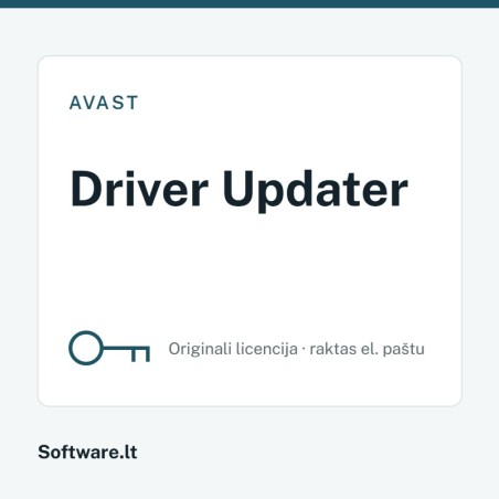 Avast Driver Updater – 1 computer, 3 years